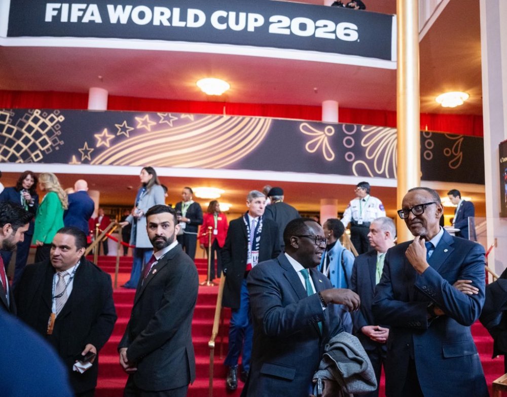 Uko amakipe azacakirana mu igikombe cy’Isi byamenyekaniye mu muhango witabiriwe na Perezida Kagame